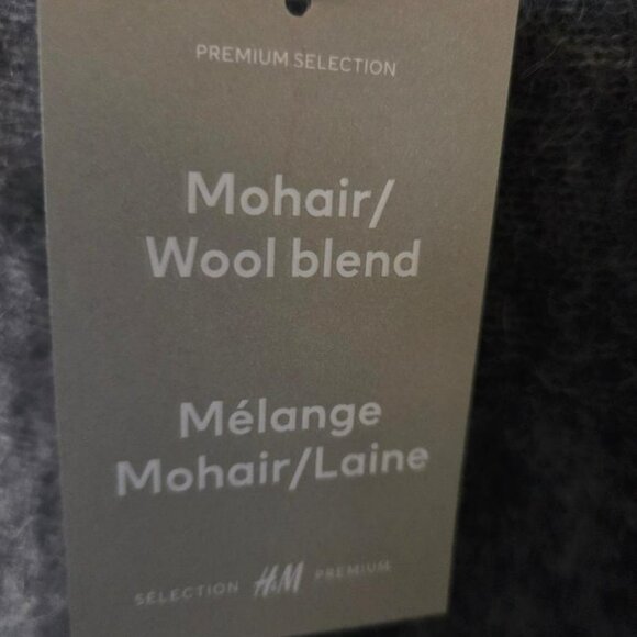 H&M EDITION BEAD DETAILED SWEATER & MATCHING MOHAIR-BLEND SKIRT - Picture 8 of 8